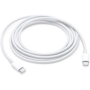 Apple - MLL82AM/A 6.6' USB-C Charge Cable - White